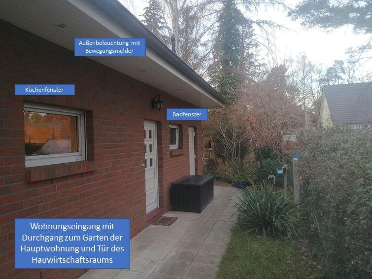 Apartamento Wohnidyll In Zeuthen Bei Berlin Exterior foto